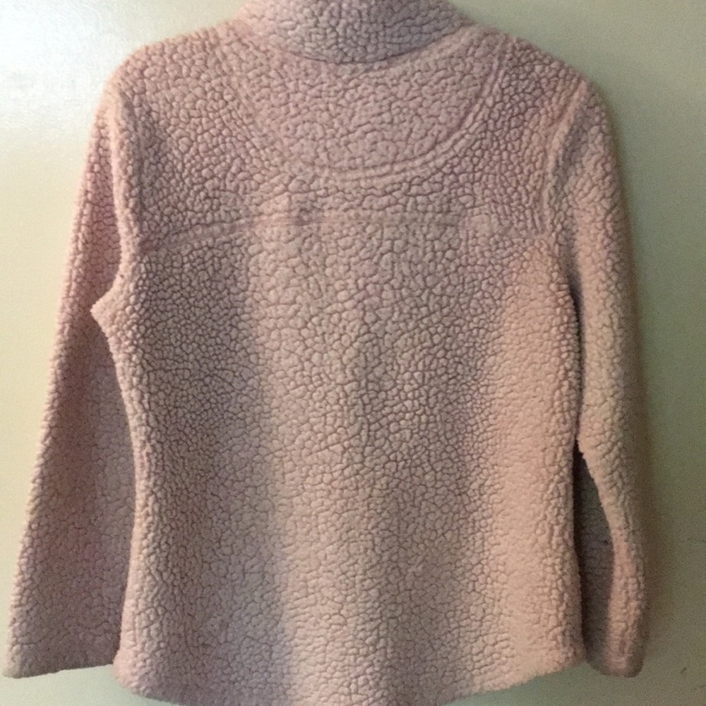 Fuzzy GreanTea half zip jacket - Picture 2 of 4